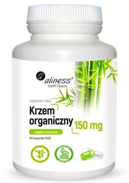 ALINESS KRZEM ORGANICZNY naturalny z BAMBUSA 100k