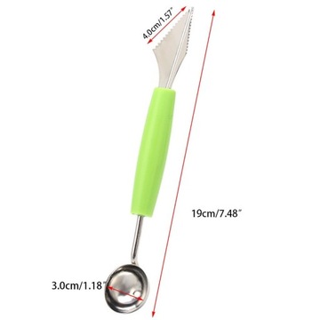 ЛОЖКА-ДЕКОРАТОР ДЛЯ ВЫРЕЗКИ ФРУКТОВ, ОВОЩЕЙ, АРБУЗНЫХ ШАРИКОВ №40