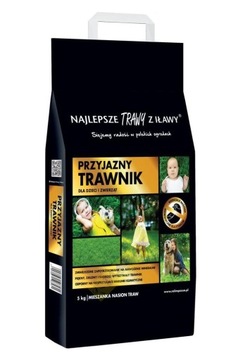 Trawa nasiona trawy PRZYJAZNY TRAWNIK z Iławy 5kg