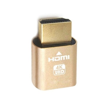 ADAPTER HDMI VGA 4K DUMMY EMULATOR MONITORA