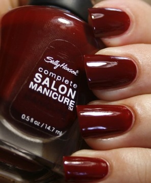 Sally Hansen Complete Salon Lacquer 610 Red Zin