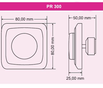 РЕГУЛЯТОР ГРОМКОСТИ DEXON PR 300 MONO