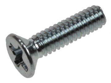 Wkręt Śruba M2 x 8mm (+) M2x8mm stal x50szt