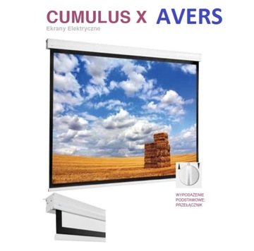 ЭЛЕКТРИЧЕСКИЙ ПРОЕКЦИОННЫЙ ЭКРАН AVERS CUMULUS X 180