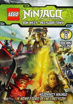 [DVD] LEGO NINJAGO - ROK WĘŻY część 6 odc. 23-26
