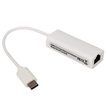 Karta SIECIOWA RJ45 LAN USB-C 10/100 Mb Ethernet