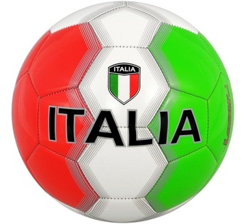 Piłka nożna LASER błyszcząca 5 wzorów Italia Portugal France Germany Brasil