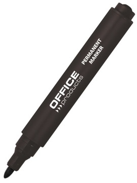 Office Products Marker permanentny czarny okrągły 1szt