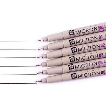 Pigma Micron Sakura Cienkopis 05 Czarny 0.45 mm