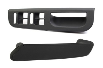 VW PASSAT B5 PANEL UCHWYT RĄCZKA DRZWI ZESTAW L+P