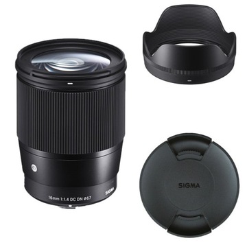 SIGMA LENS C 16 мм f1.4 DC DN Sony E