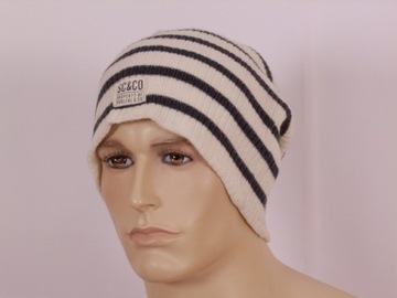 C228 NOWA MĘSKA CZAPKA ZIMOWA SOULCAL BEANIE 58 CM