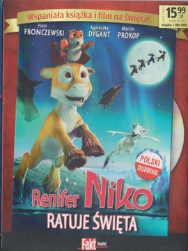 [DVD] RENIFER NIKO RATUJE ŚWIĘTA (folia)