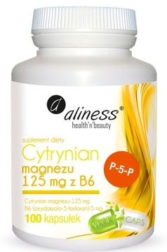 ALINESS MAGNEZ CYTRYNIAN WITAMINA z witamina B6