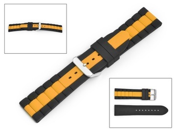 SILIKON WATERPROOF PASEK DO ZEGARKA 22 KOLORY
