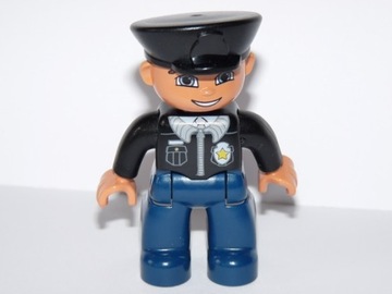 LS NOWE LEGO DUPLO FIGURKA PAN TATA POLICJANT