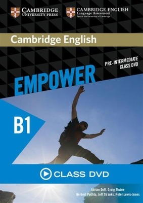 Cambridge English. Poziom B1. Empower Pre-intermediate Class DVD