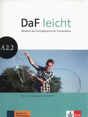 DaF leicht A2.2. Kurs- und Übungsbuch + DVD