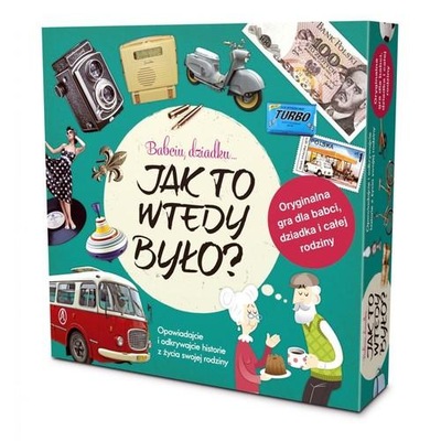 Gra planszowa Babciu, dziadku ... Jak to wtedy było? Familium