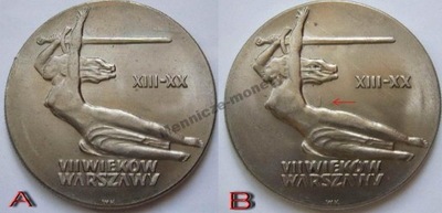 10 zł warszawska Nike 1965 mennicza mennicze Typ A • Cena, Opinie