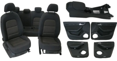 Audi q3 сиденья сиденье обивка дверь туннель фото №1