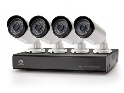 Zestaw CCTV AHD 8CH DVR 4xkam 720P 1T Conceptronic