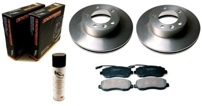 DISQUES SABOTS DE FREIN OPEL MOVANO B NISSAN NV400 RENAULT MASTER 3 2010- AVANT KIT - milautoparts-fr.ukrlive.com