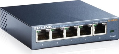 TP-LINK Switch Przełącznik TL-SG105 5x Gigabit
