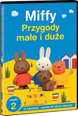 MIFFY PRZYGODY MAŁE I DUŻE CZĘŚĆ 2 DVD FOLIA