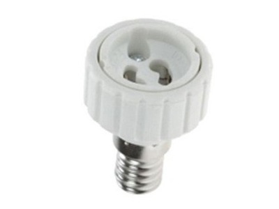 PRZEJŚCIÓWKA DO ŻARÓWEK E14 NA GU10 REDUKCJA GWINTU PRZEJŚCIÓWKA ADAPTER