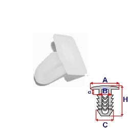 CLAMP MANIFOLD MOUNTING MOULDINGS BMW E39 E60 F10 4 PIECES - milautoparts.fr