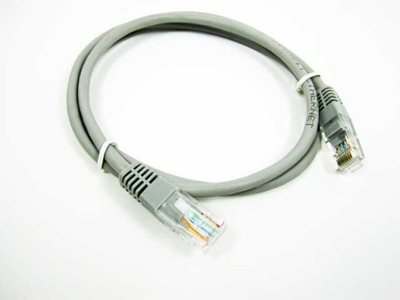 kabel sieciowy patch cord RJ45 UTP 1,5m skrętka