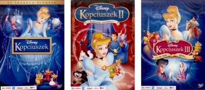 KOPCIUSZEK TRYLOGIA [ 3 DVD ]