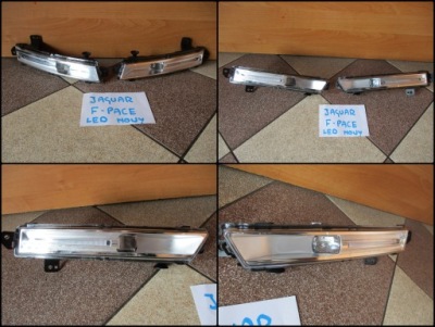 Фара фонари jaguar f pace led фото №1