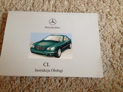 Mercedes CL W215 polska instrukcja obsługi