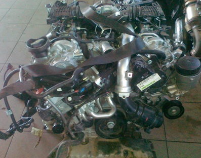 Mercedes w 164 ml 350 cdi шланг przelowowy фото №1