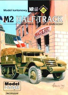 Model Card nr 68 M2 HALF-TRACK