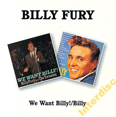CD BILLY FURY - We Want Billy !/Billy (2LPon1CD)