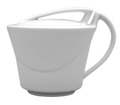 LUBIANA MOVING CUKIERNICZKA CUKIERNICA 250 ML BIAŁA NIEDEKOROWANA NA ŚWIĘTA