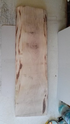 DR0607 drewno orzech kolba 85 cm x 25 cm x 4,2 cm