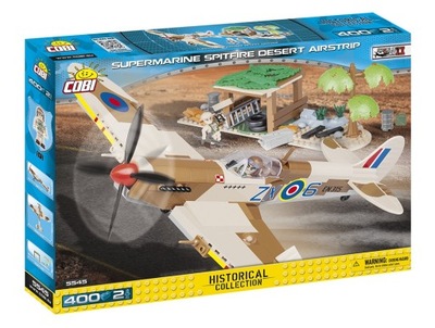 Small Army Cobi Supermarine Spitfire Mk.IX Desert