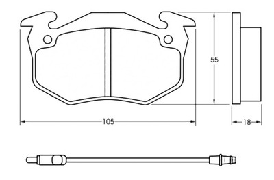 PADS BRAKE TOMEX PEUGEOT 305 77-88 - milautoparts-fr.ukrlive.com