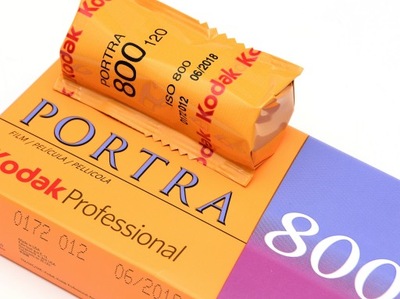 Kodak Professional Portra 800/120 klisza kolorowa