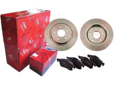 DISQUES + SABOTS DE FREIN TRW ARRIÈRE VOLVO S40 II V50 C30 280MM - milautoparts-fr.ukrlive.com