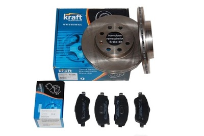 KRAFT DISQUES + SABOTS DE FREIN OPEL CORSA C VENTILLÉ - milautoparts-fr.ukrlive.com