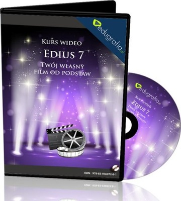 Wideo kurs - EDIUS 7 film od podstaw - DVD