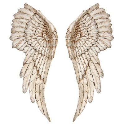 Priestorové anjel Krídla na stenu socha 3D