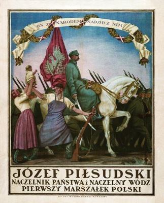 Naczelnik Państwa... Józef Piłsudski PLAKAT
