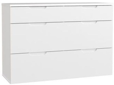 Komoda STARLET WHITE STWK211 biała połysk Forte