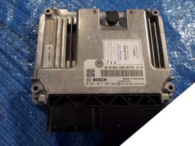 VW 2.0 TDI COMPUTER CONTROL UNIT ENGINE 03L907309Q - milautoparts-fr.ukrlive.com